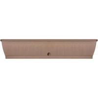 Jardiniere - GARDEN ID Terraflor - Taupe 100 cm - Duurzaamheid - Waterreserve - Gerecycled en 100% recycleerbaar - Volume voor planten.