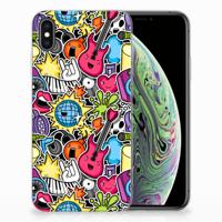 Apple iPhone Xs Max | Sillicone Back Cover | Punk Rock