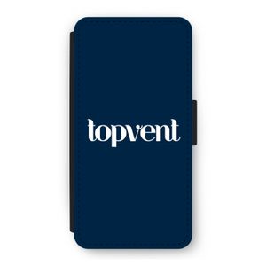 Topvent Navy: iPhone 12 Flip Hoesje