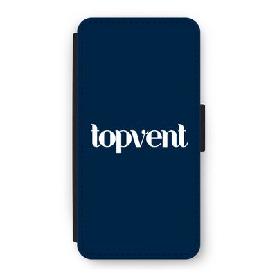 Topvent Navy: iPhone 12 Flip Hoesje