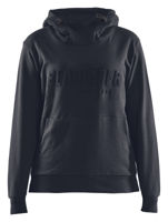 Blåkläder Dames hoodie 3D 35601158 | Donker marineblauw | Maat S - 7330509771402