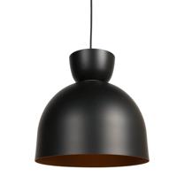 Steinhauer Design hanglampSkandina zwart bolvorm Ø 35cm - 3683ZW
