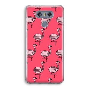 Flamingo: LG G6 Transparant Hoesje