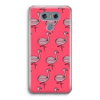 Flamingo: LG G6 Transparant Hoesje
