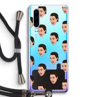 Ugly Cry Call: Huawei P30 Transparant Hoesje met koord