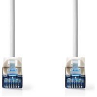 Nedis CCGL85330WT50 CAT6a-Kabel S/FTP RJ45 M netwerkkabel Wit 5 m