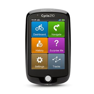 Mio Cyclo 210 navigator 8,89 cm (3.5") Touchscreen Handheld/Fixed Zwart 151 g