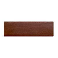 Rechthoekige kersen houten meubelpoot 4,5 cm - thumbnail