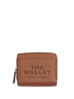 Marc Jacobs portefeuille The Mini Compact - Marron