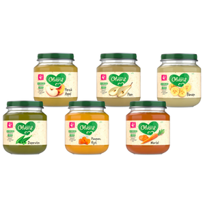 Olvarit 4+ Maanden Maaltijdpotjes en Fruitpotjes 6 x 125g bij Jumbo