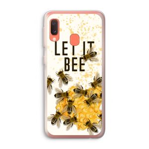 Let it bee: Samsung Galaxy A20e Transparant Hoesje
