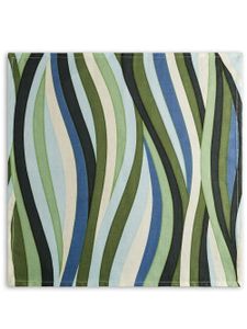 L'Objet serviettes de table Sateen Waves - Vert