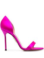 Aquazzura sandales Uptown 105 mm à fini satiné - Rose