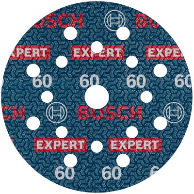Bosch Accessoires EXPERT Schuurschijf O780 met film onderlaag, 125 mm, G60, 50x - 2608902408