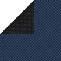 VidaXL Zwembadfolie solar drijvend 600x400 cm pe zwart en blauw
