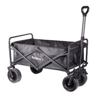 Outdoor Bolderwagen Opvouwbaar Zwart