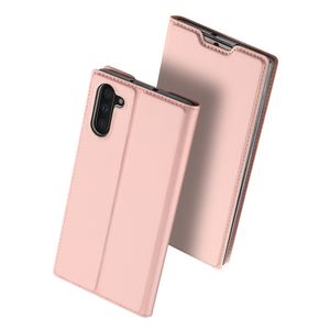 Dux Ducis - pro serie slim wallet hoes - Samsung Galaxy Note 10 - Roze Goud