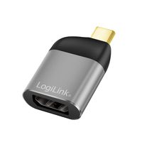 LogiLink USB 3.2 Gen 2 (USB 3.1 Gen 2) Adapter [1x USB 3.2 Gen 2 stekker C (USB 3.1) - 1x DisplayPort bus] CUA0204