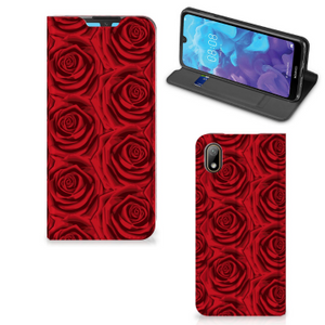 Huawei Y5 (2019) Smart Cover Red Roses