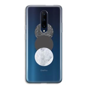 Marmeren cirkels: OnePlus 7 Pro Transparant Hoesje