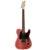 Fazley Outlaw Series Coyote Basic SS Red elektrische gitaar met gigbag