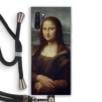 Mona Lisa: Samsung Galaxy Note 10 Plus Transparant Hoesje met koord