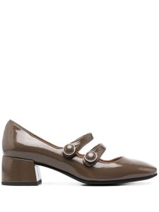 Roberto Festa Helena 45mm leather pumps - Marron