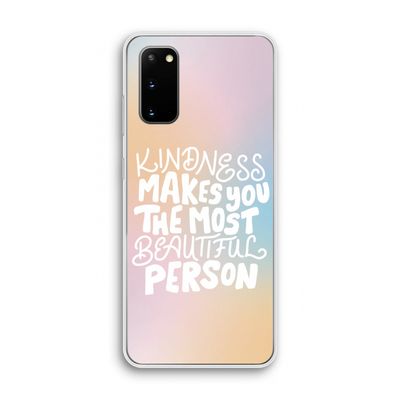 The prettiest: Samsung Galaxy S20 Transparant Hoesje