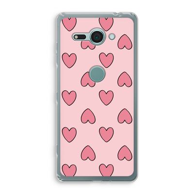 Ondersteboven verliefd: Sony Xperia XZ2 Compact Transparant Hoesje
