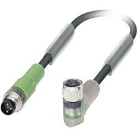 Phoenix Contact 1682016 Sensor/actuator connector, geassembleerd M8 Aantal polen (sensoren): 3 Stekker, recht, Bus, recht 3.00 m 1 stuk(s) Piece