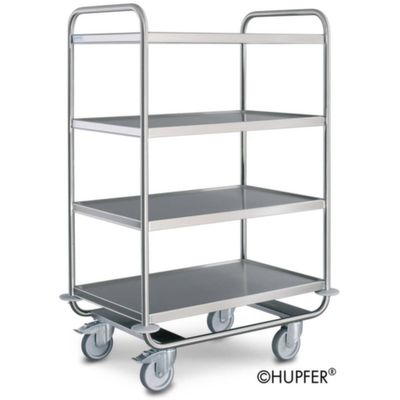 HUPFER 01.1235.2 Etagewagen RVS Laadvermogen (max.): 200 kg RVS HUPFER 01.1235.2 Etagewagen RVS Laadvermogen (max.): 200 kg RVS