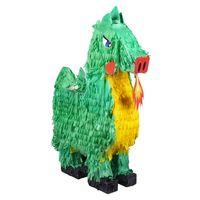 Boland piñata draak jongens 49 cm groen/geel - thumbnail