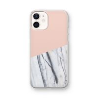 A touch of peach: iPhone 12 mini Transparant Hoesje