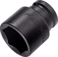 HAZET Krachtdopsleutel 900S-27 · 1/2 inch (12,5 mm) vierkant hol · Buiten-zeskant-tractieprofiel · SW 27 mm