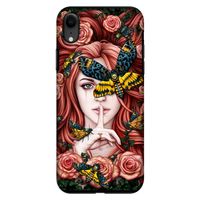 Lady Moth: iPhone XR Tough Case
