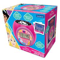 Disney Princess Projector Wekker Roze