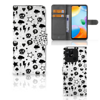 Telefoonhoesje met Naam Xiaomi Redmi 10C Silver Punk - thumbnail