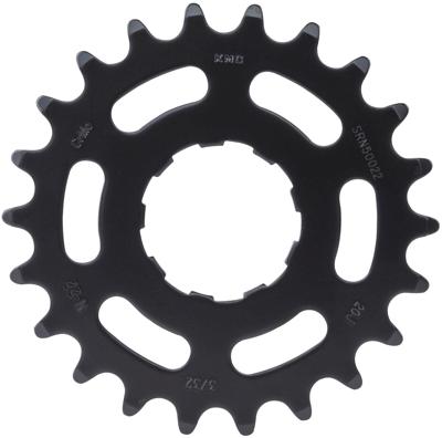 KMC tandwiel 22t zwart (chromoly)