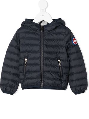Colmar Kids doudoune à patch logo - Bleu