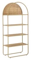 BOEKENPLANK PANAMA ROND CM 80X40X180