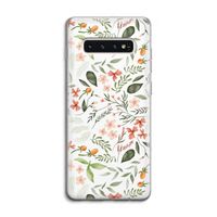 Sweet little flowers: Samsung Galaxy S10 4G Transparant Hoesje