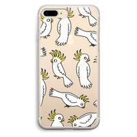 Papegaai: iPhone 7 Plus Transparant Hoesje