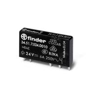 Finder 34.51.7.060.4010 Printrelais 60 V/DC 6 A 1x wisselcontact 1 stuk(s)