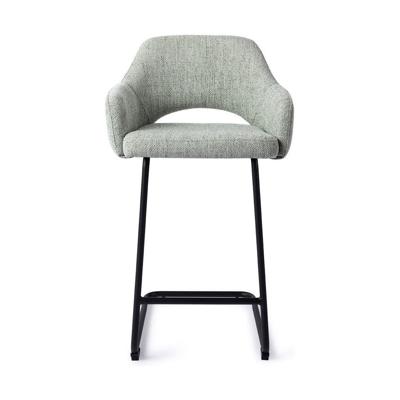Jesper Home Yanai barkruk H65 Soft Sage arch black