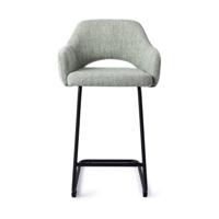 Jesper Home Yanai barkruk H65 Soft Sage arch black