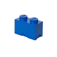 LEGO - Set van 2 - Opbergbox Brick 2, Blauw - LEGO - thumbnail