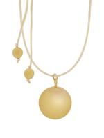Proud MaMa Zwangerschapsketting Babybel Sofie gold baby feet