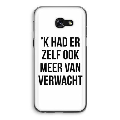 Meer verwacht: Samsung Galaxy A5 (2017) Transparant Hoesje