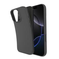 Just in Case Zero Soft TPU Case voor Apple iPhone 16 Pro Telefoonhoesje Zwart
