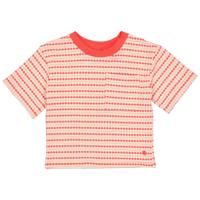 Quapi Zomer shirt meisjes - roze rood - Filou